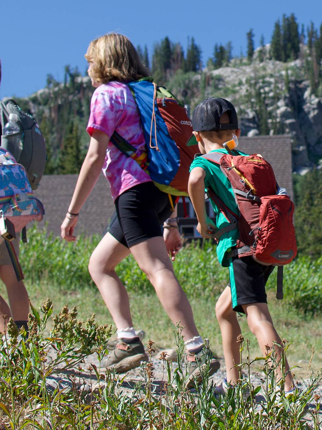Group of summer campers