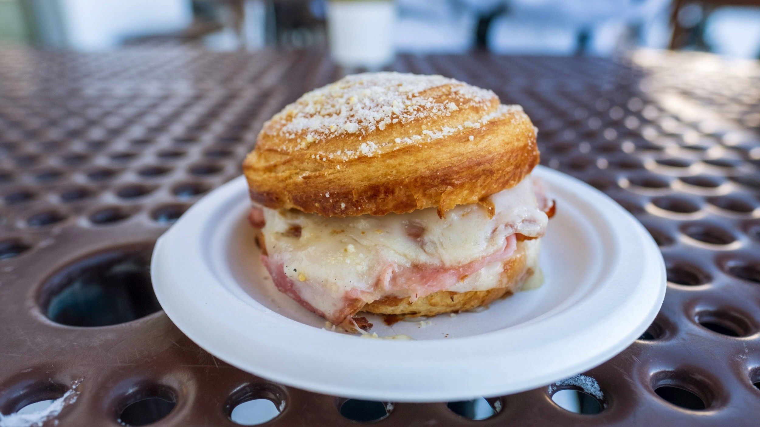 Croissant from the Blind Miner at Brighton Ski Resort 