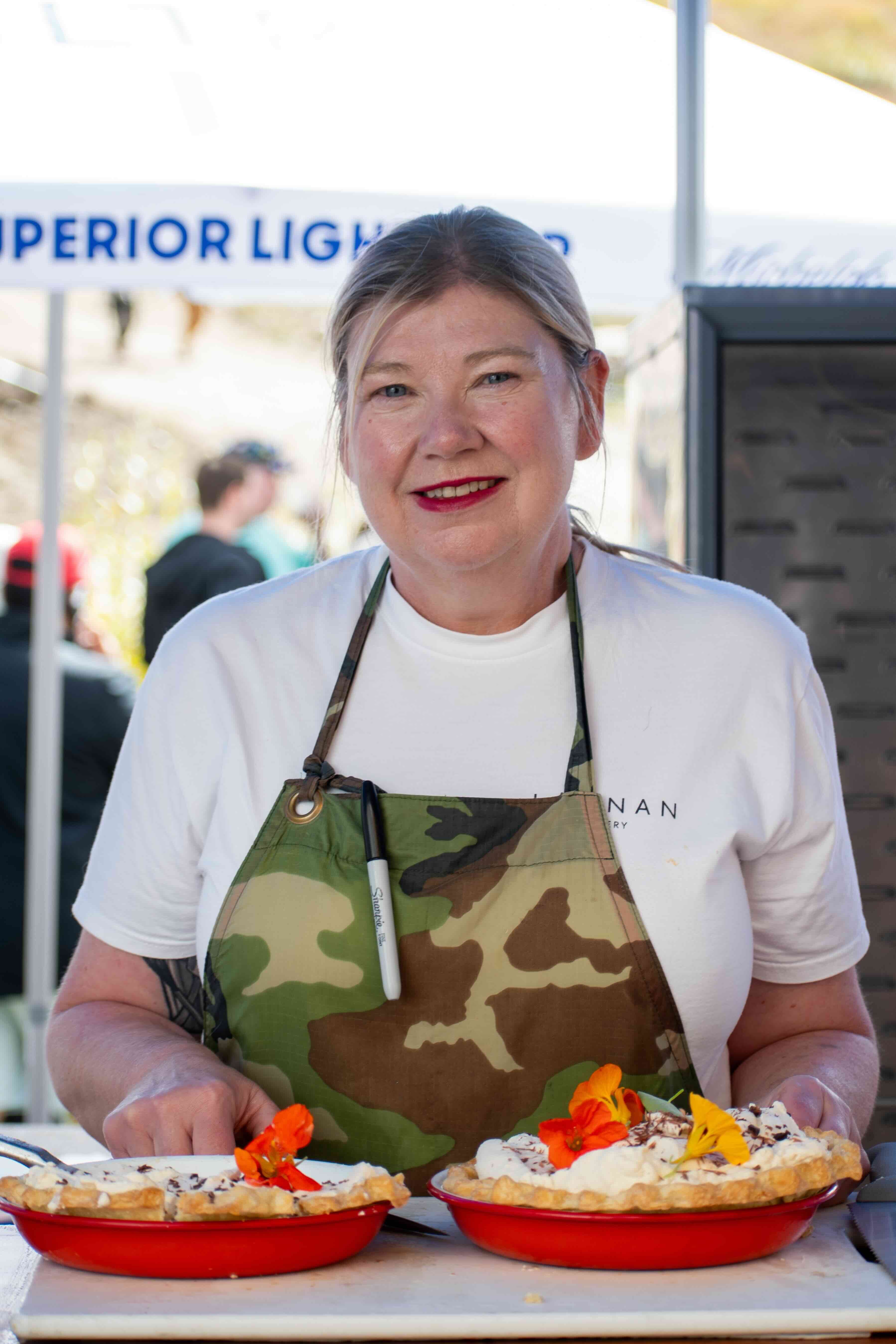 Chef at the Foodie Wars at Not Oktoberfest at Brighton Resort