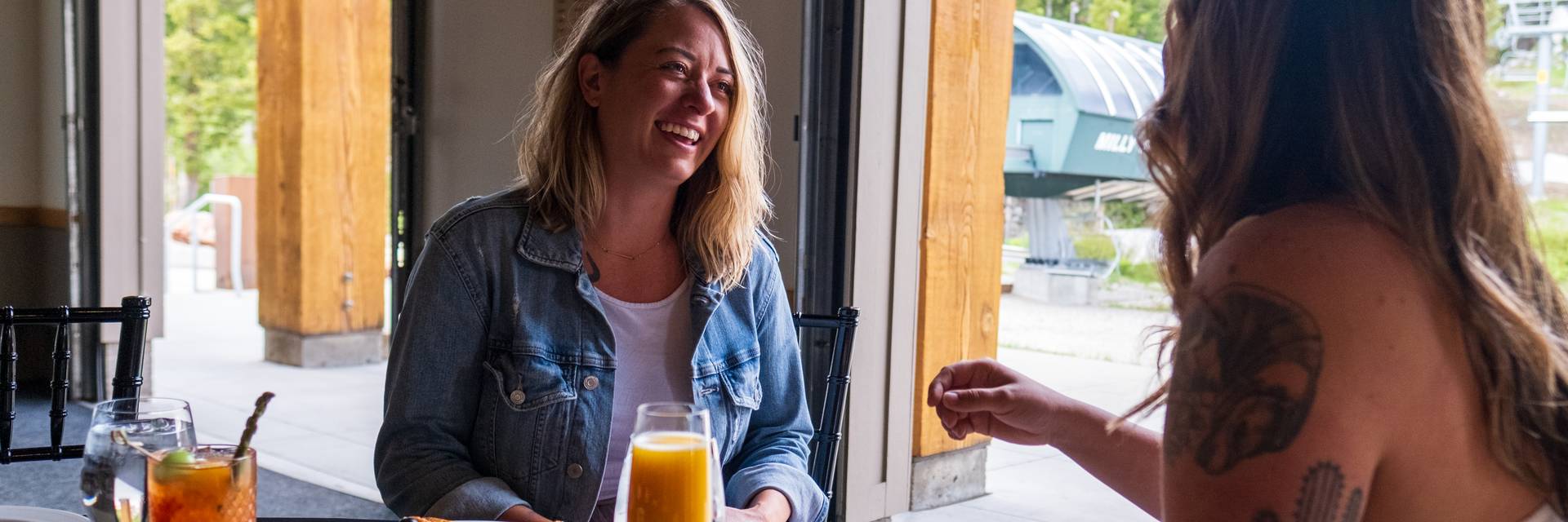 Mother's Day brunch at the Milly Chalet