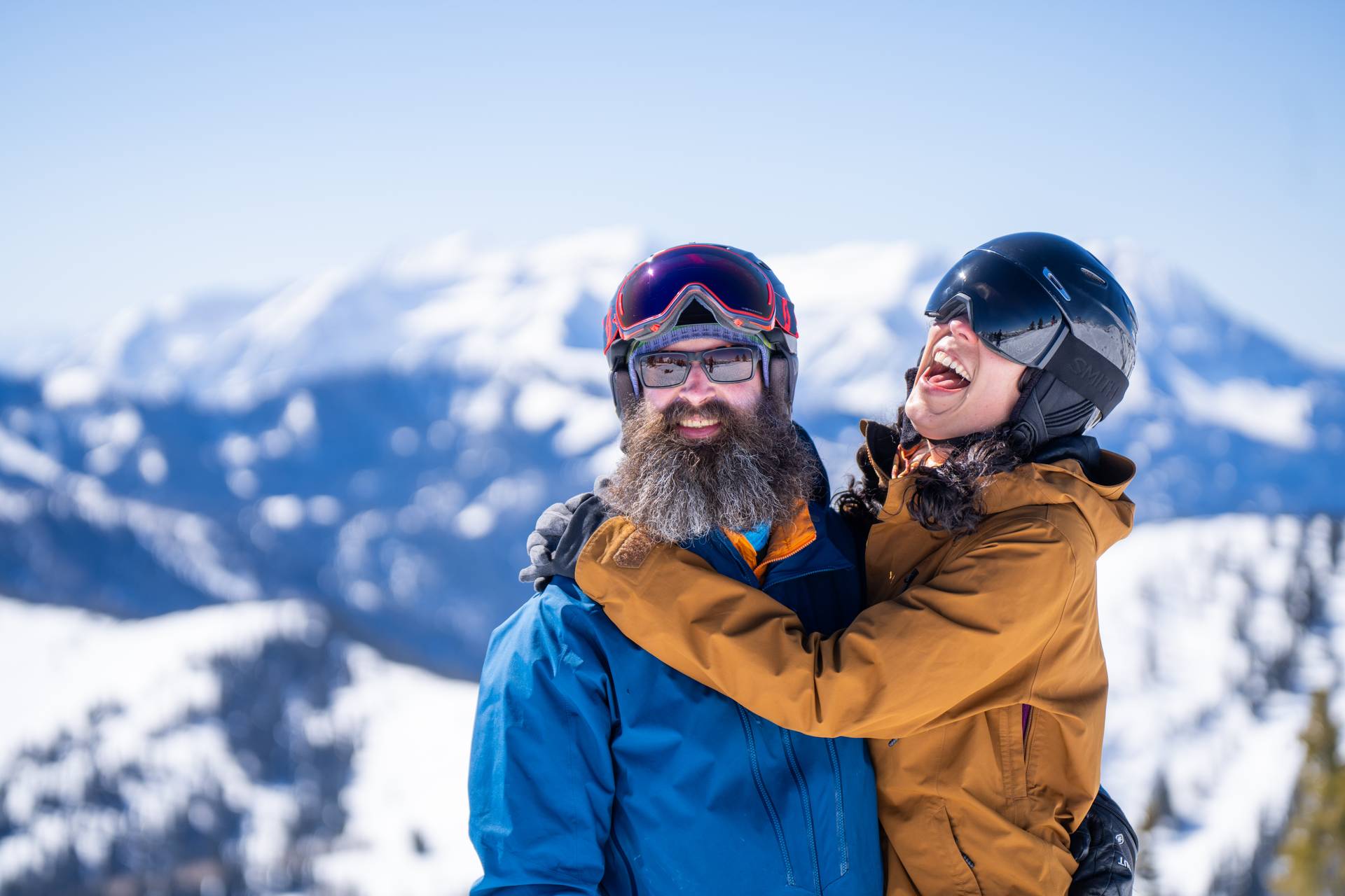 Couple on the top of Great Western