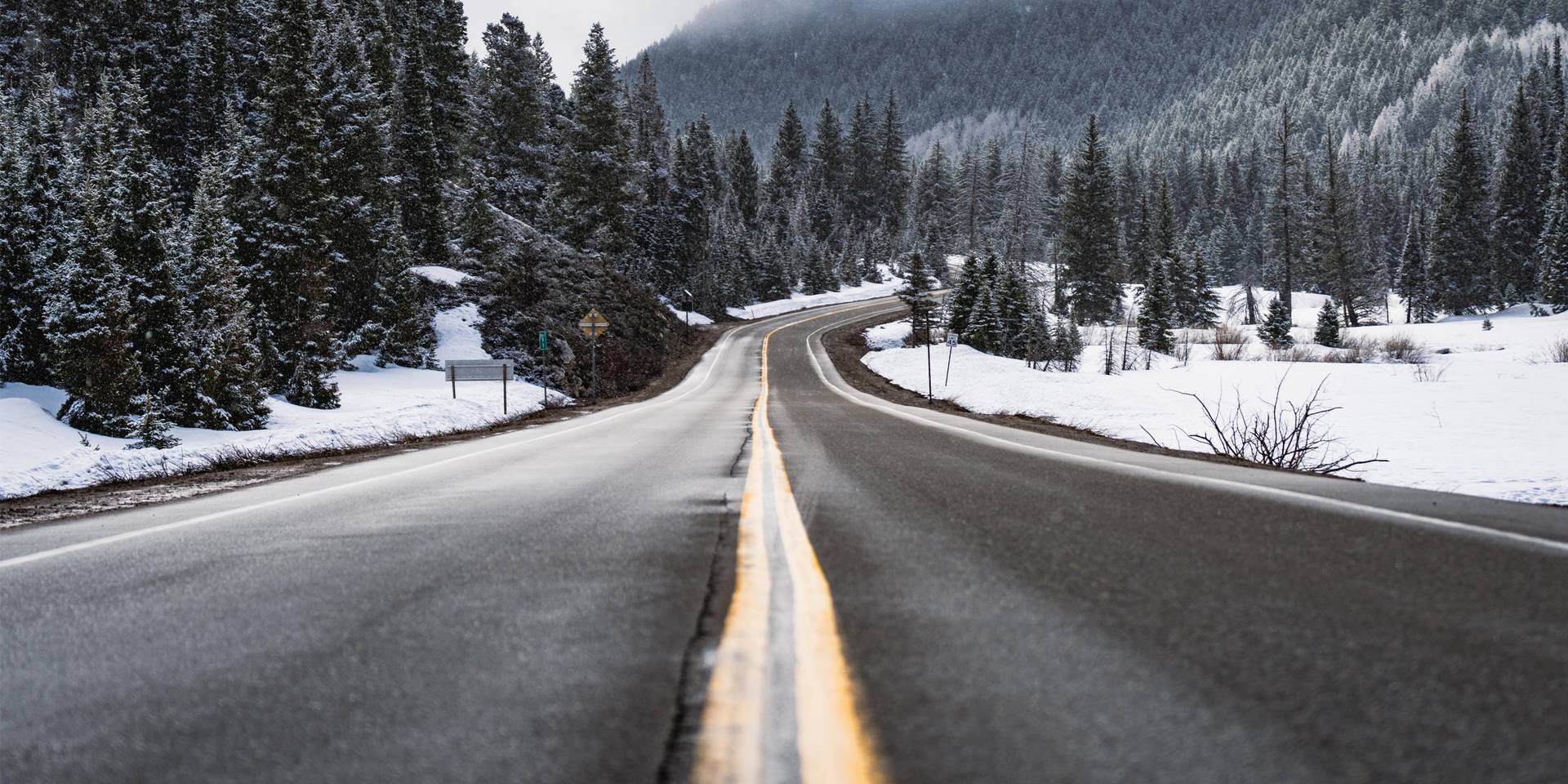 Big Cottonwood Canyon road