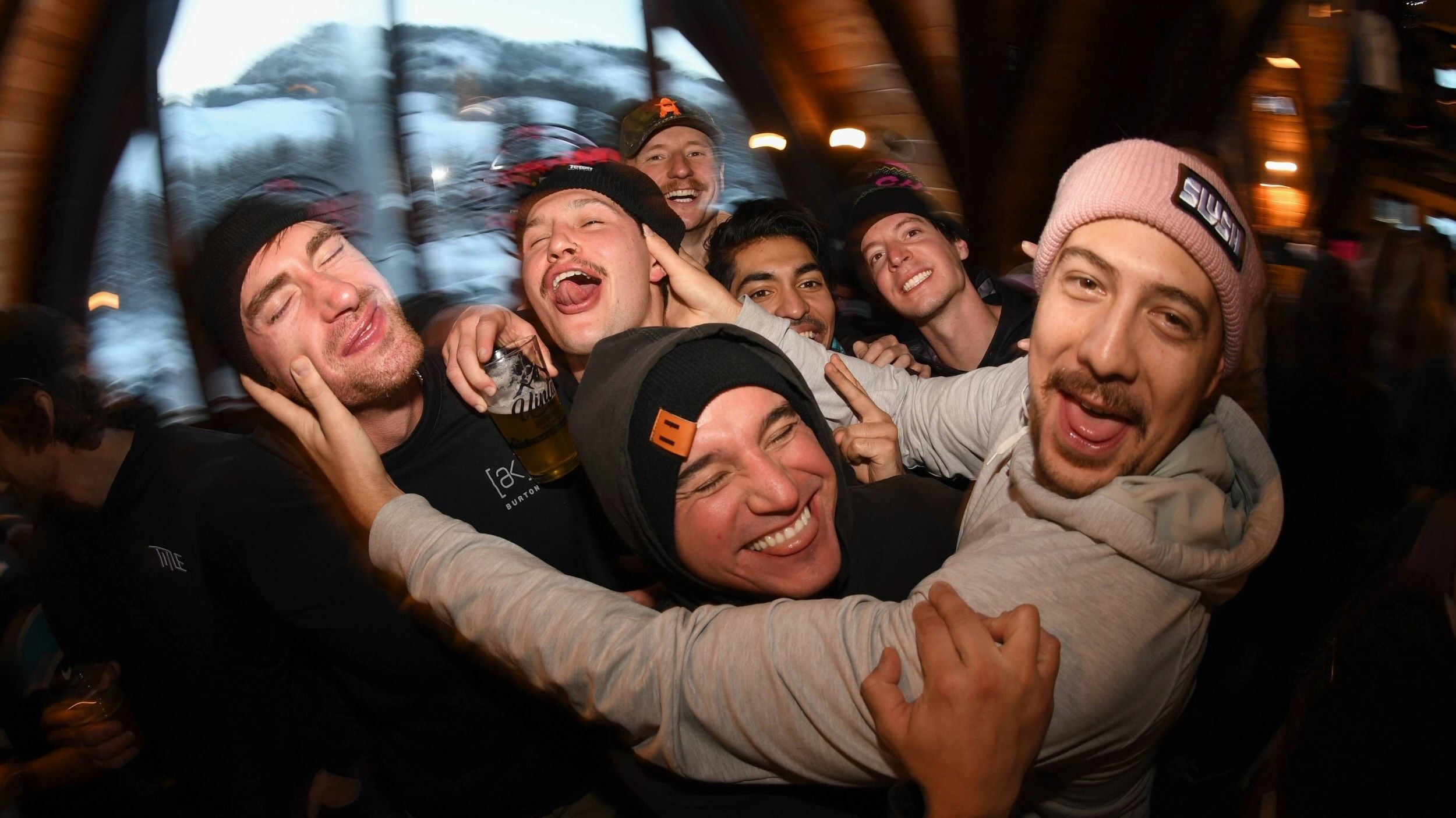 Group of friends at Molly Green's at Brighton Resort