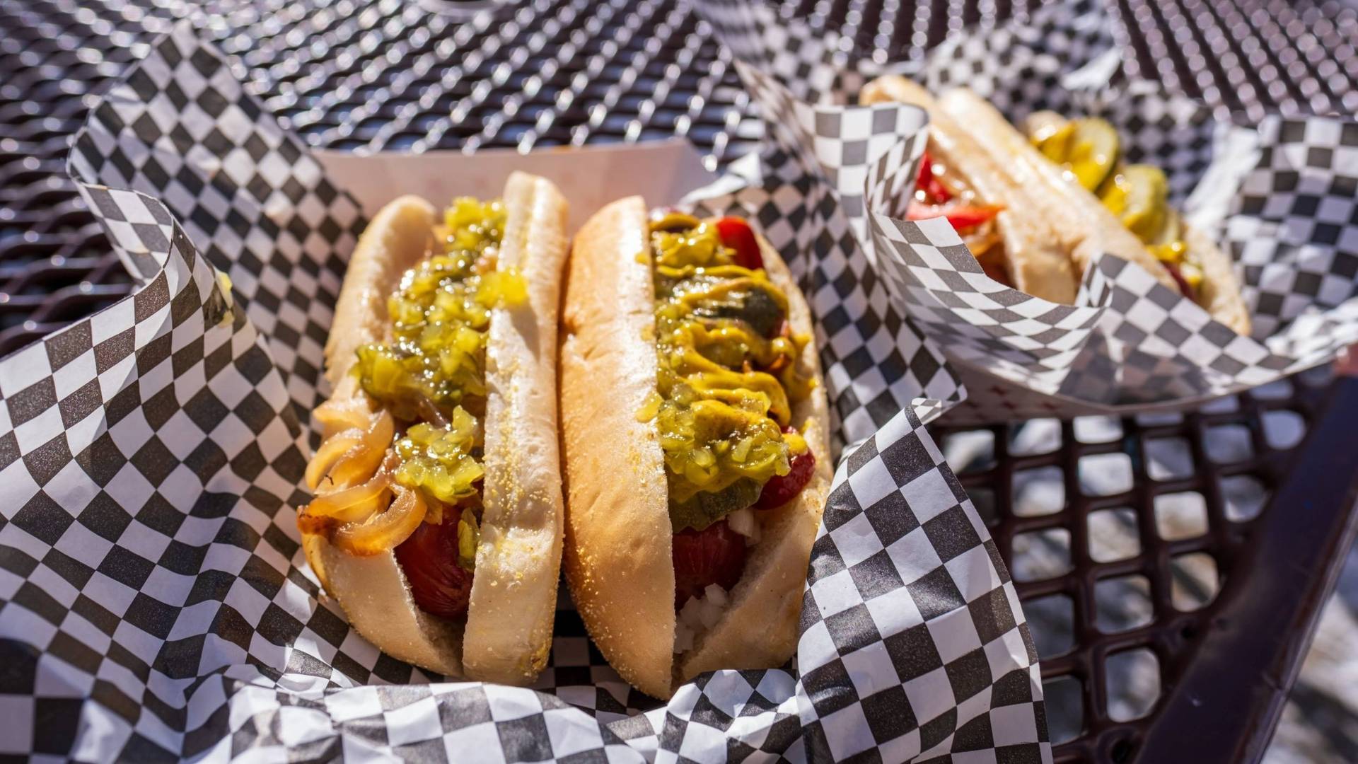 Hot dogs from Doyle's Dawgs at Brighton Resort