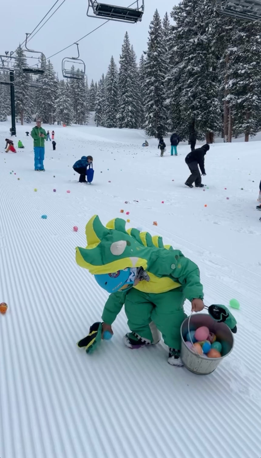 Easter Egg Hunt at Brighton Ski Resort