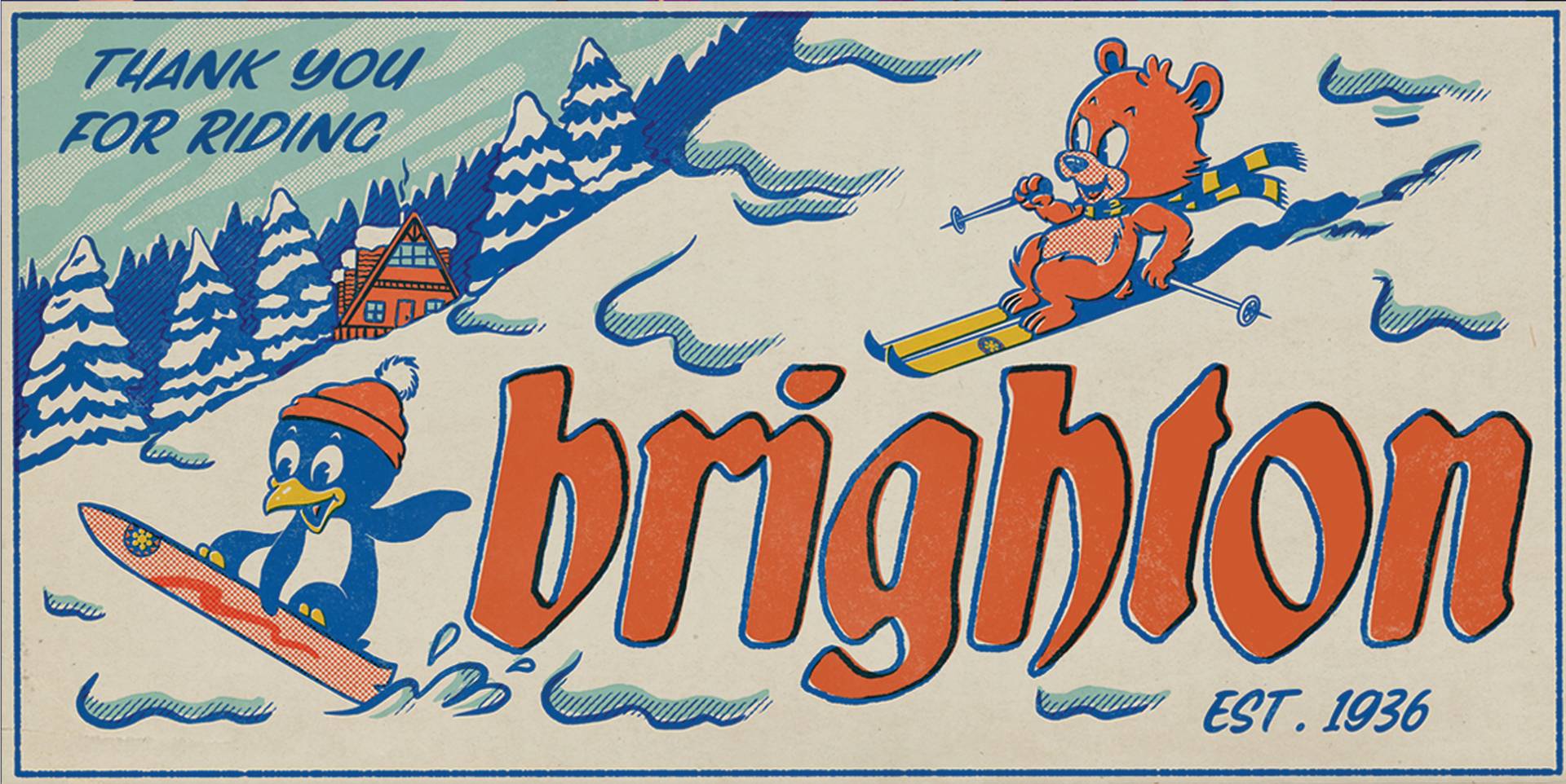 2023 Thank You For Riding Brighton Sign