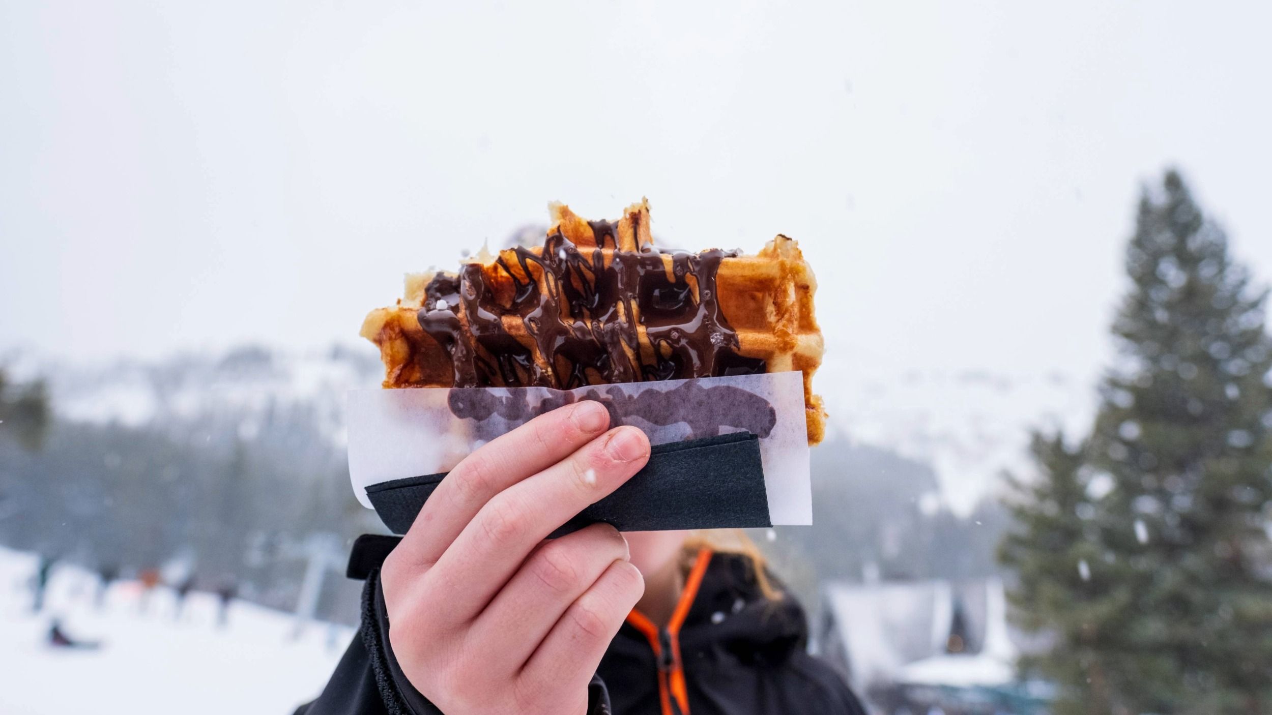 Waffle from Brighton Resort's Waffle Cabin