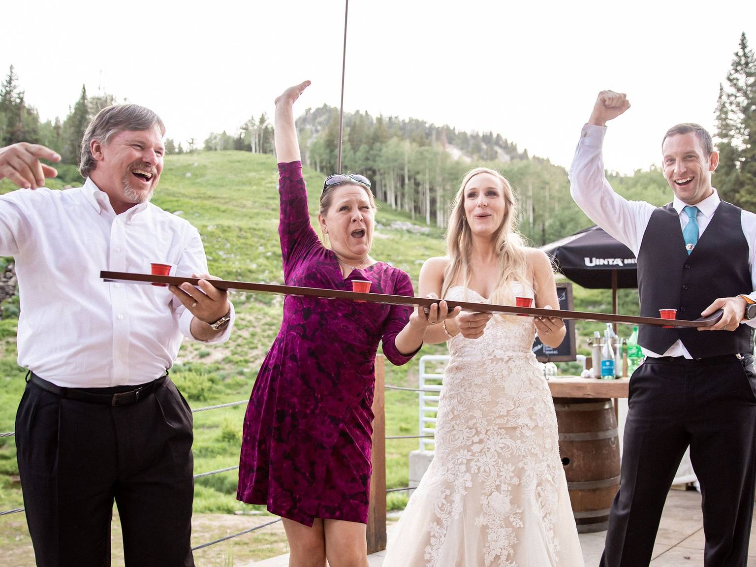 Wedding at the Milly Chalet