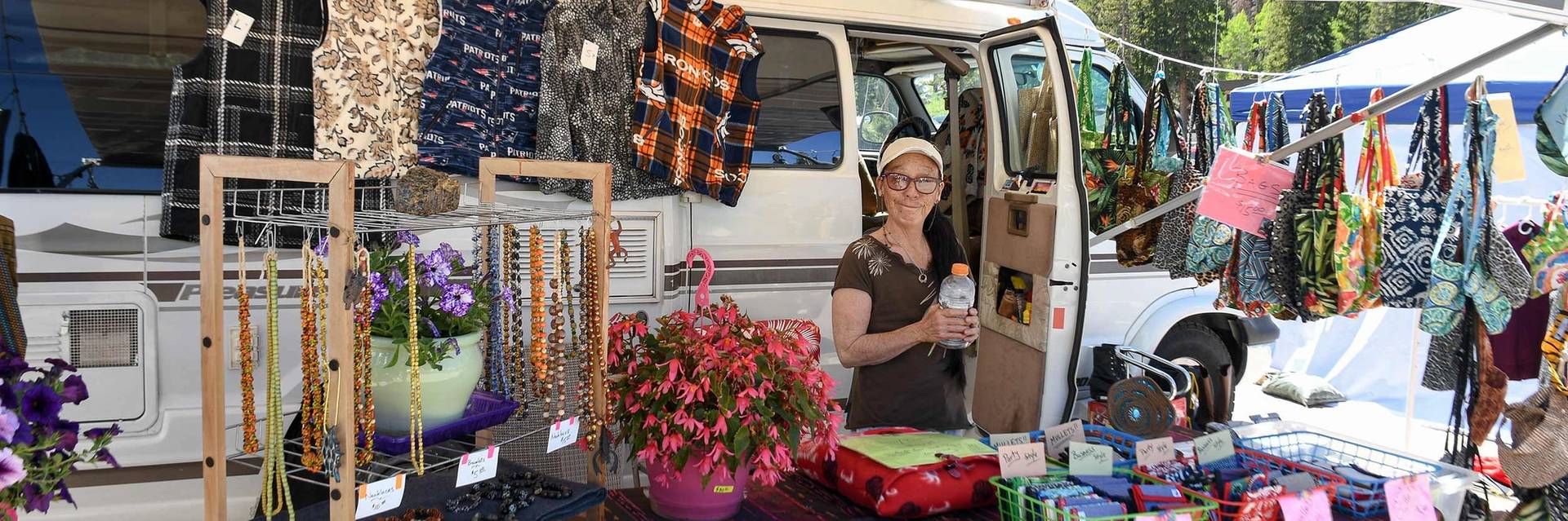 Venders at the BCC Flea Market