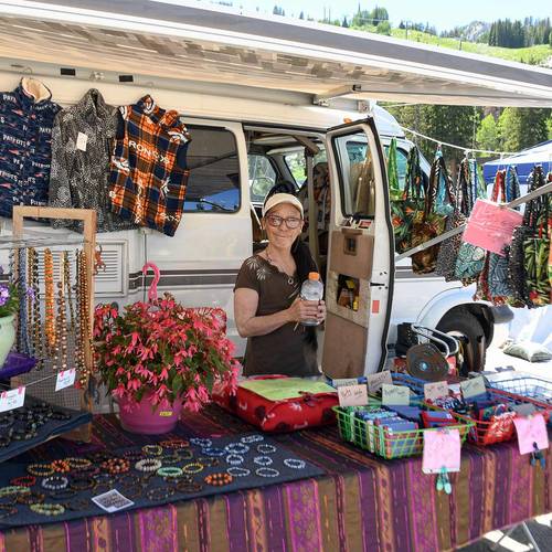 Venders at the BCC Flea Market