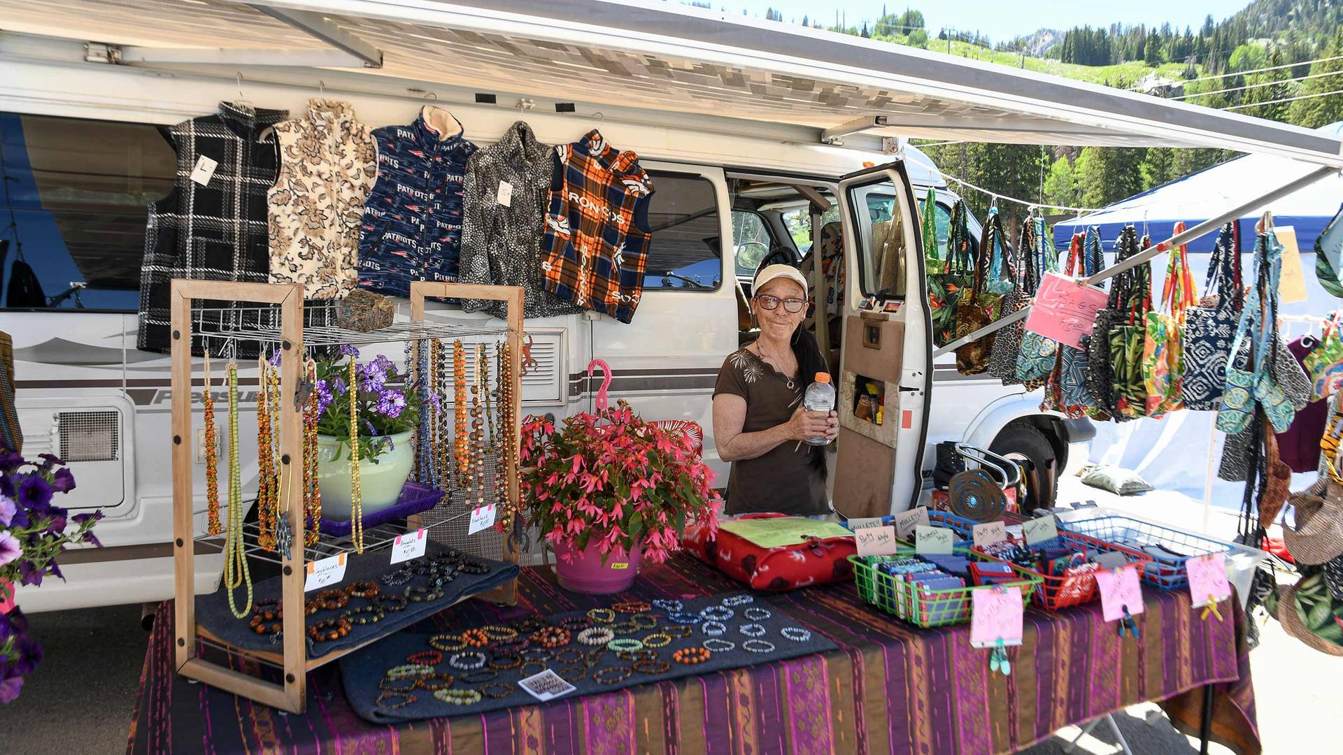 Venders at the BCC Flea Market
