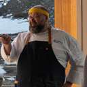 Chef teaching a group class