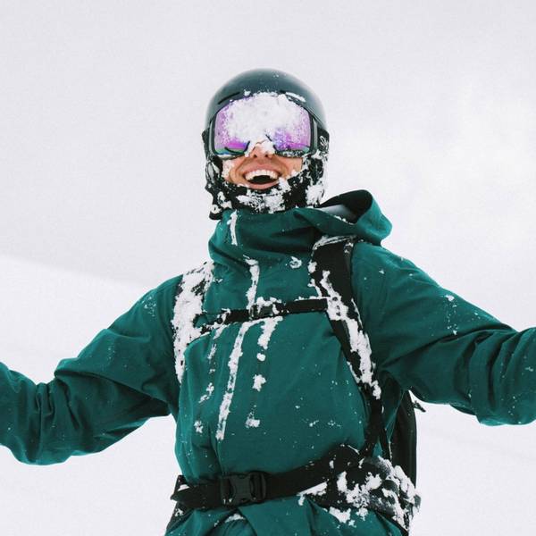 Skier smiling at Brighton Resort