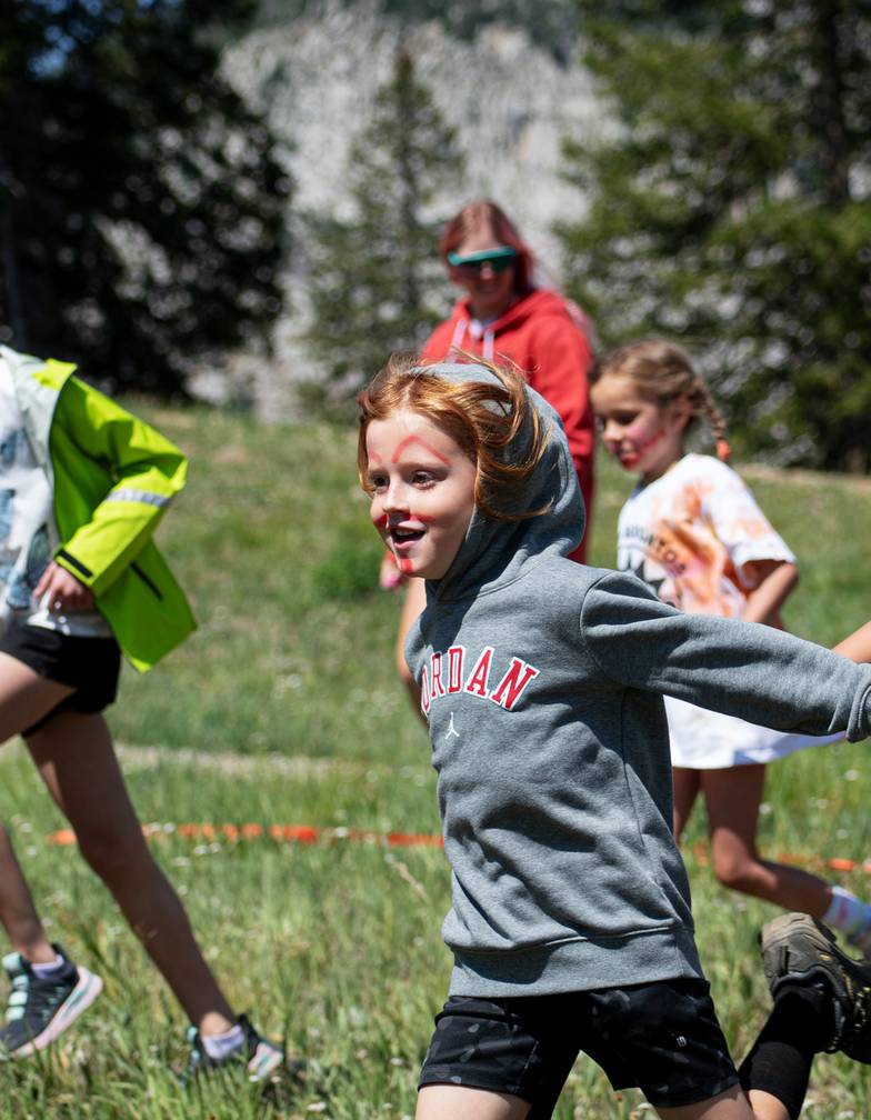 Kids playing on Majestic in the Brighton Resort summer camp