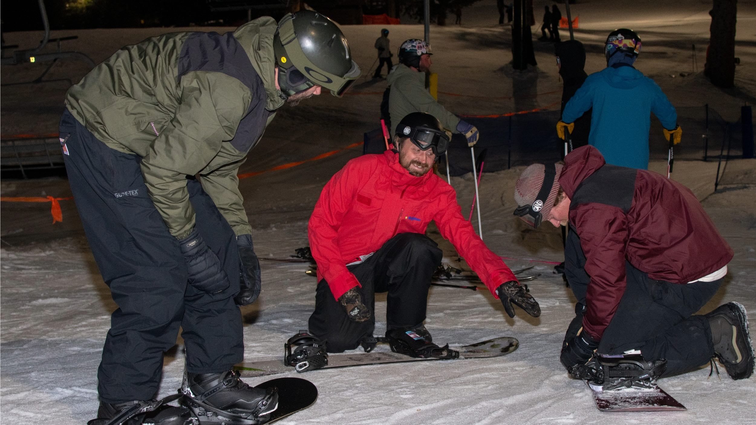 Night lesson at Brighton Ski Resort
