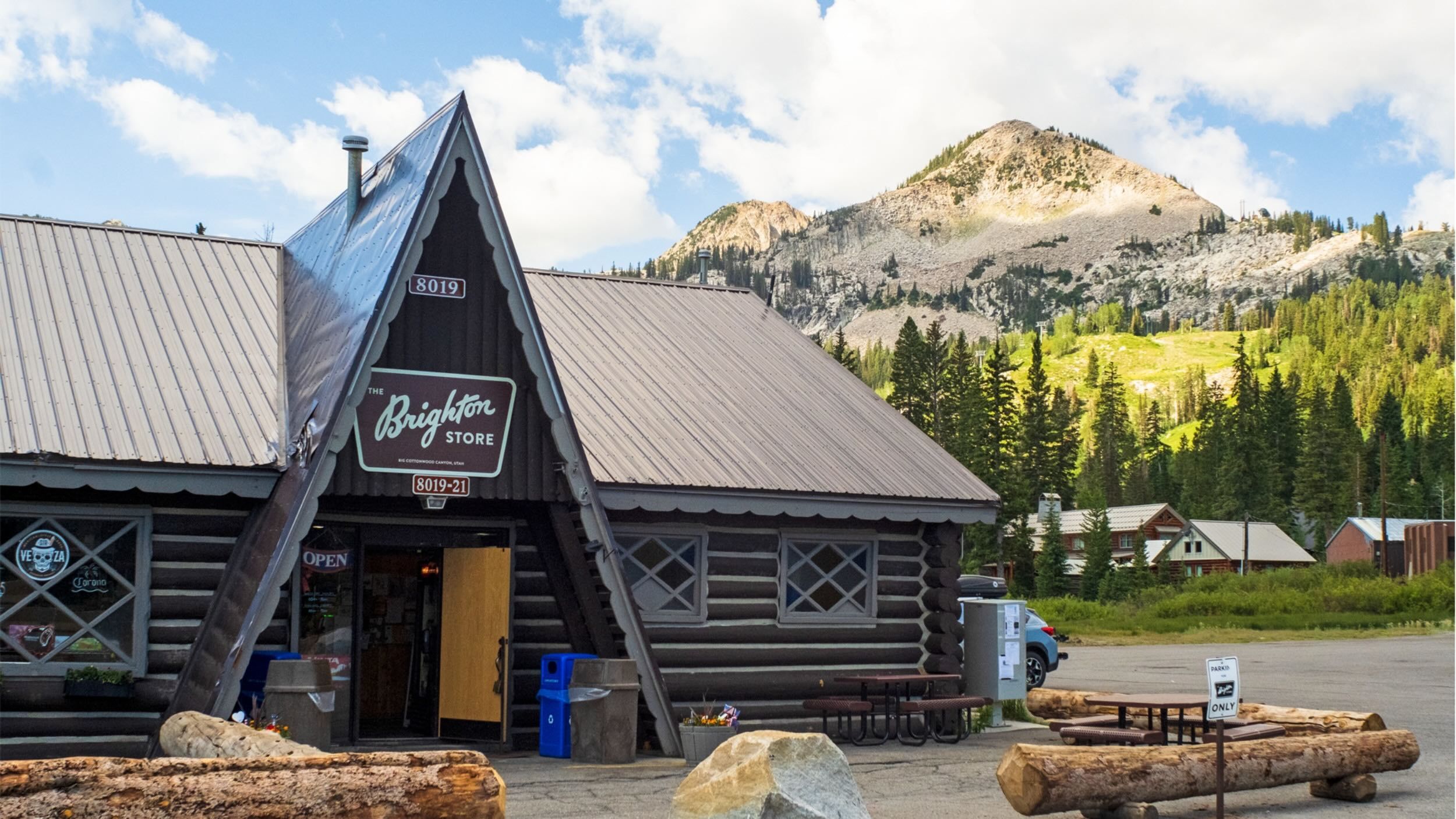 The Brighton Store open in the summer time at Brighton Resort in Utah