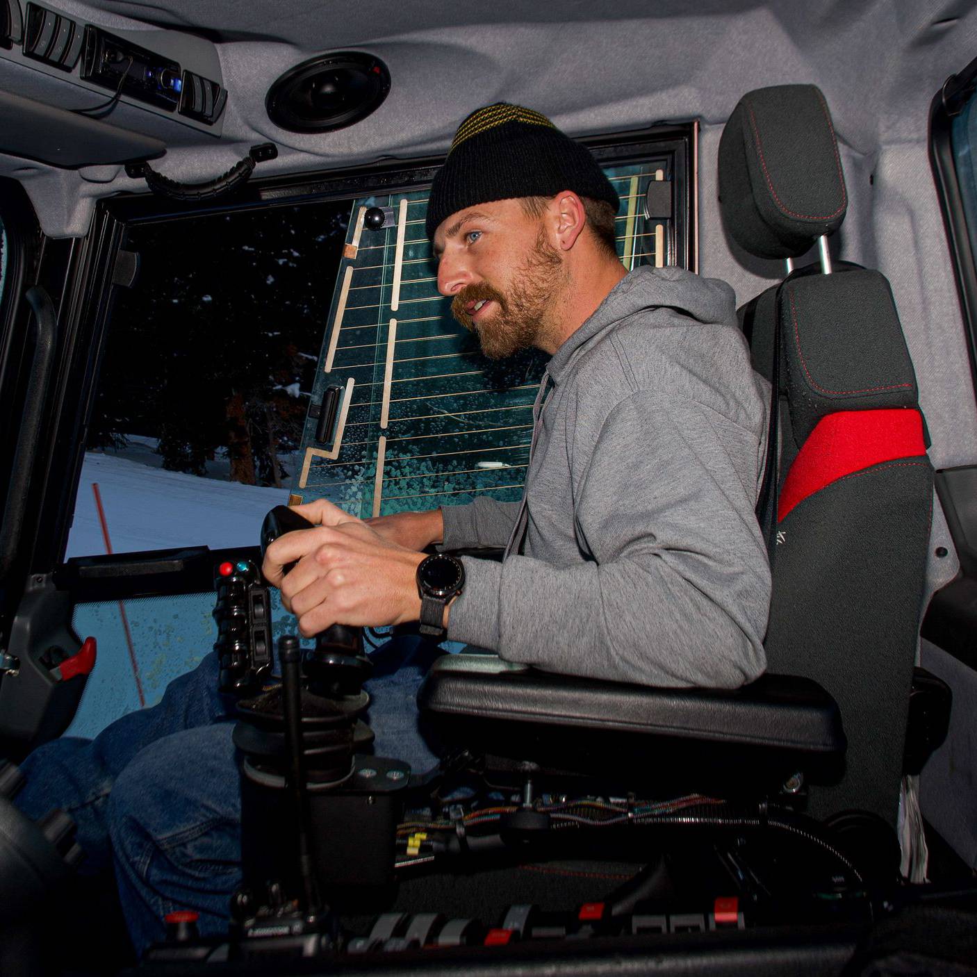 Brighton snow cat operator