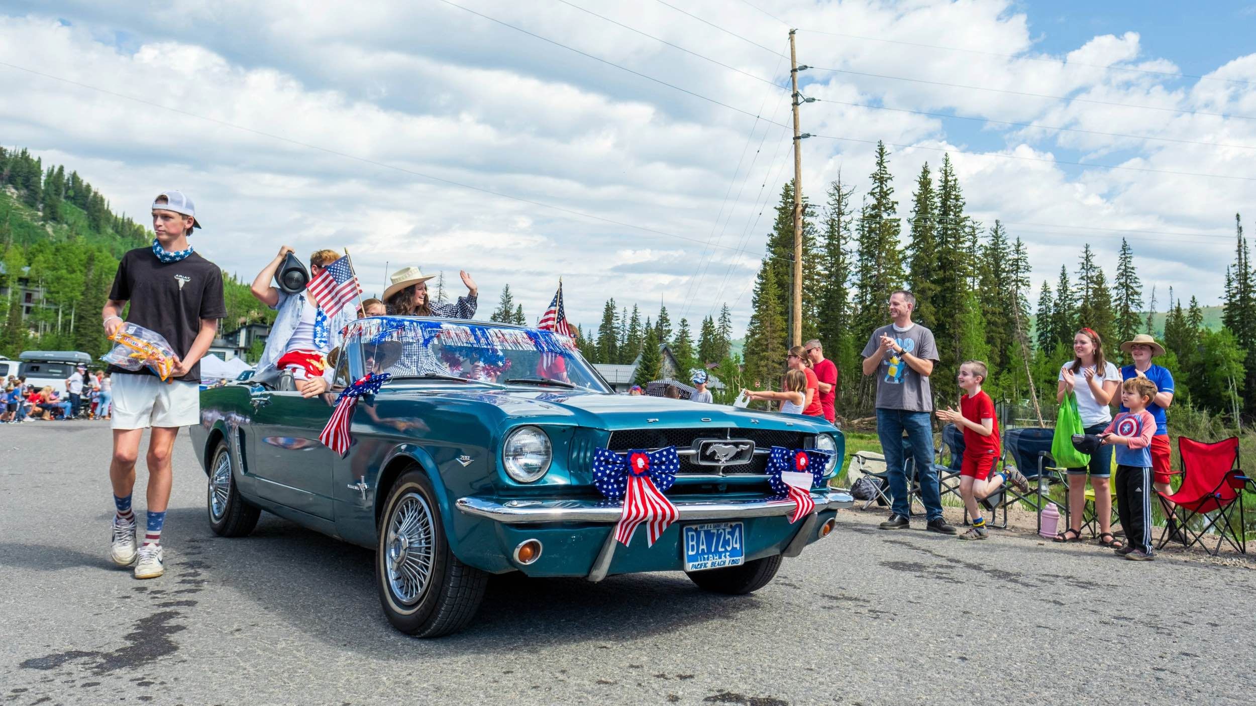 Car in 4th of July Parade