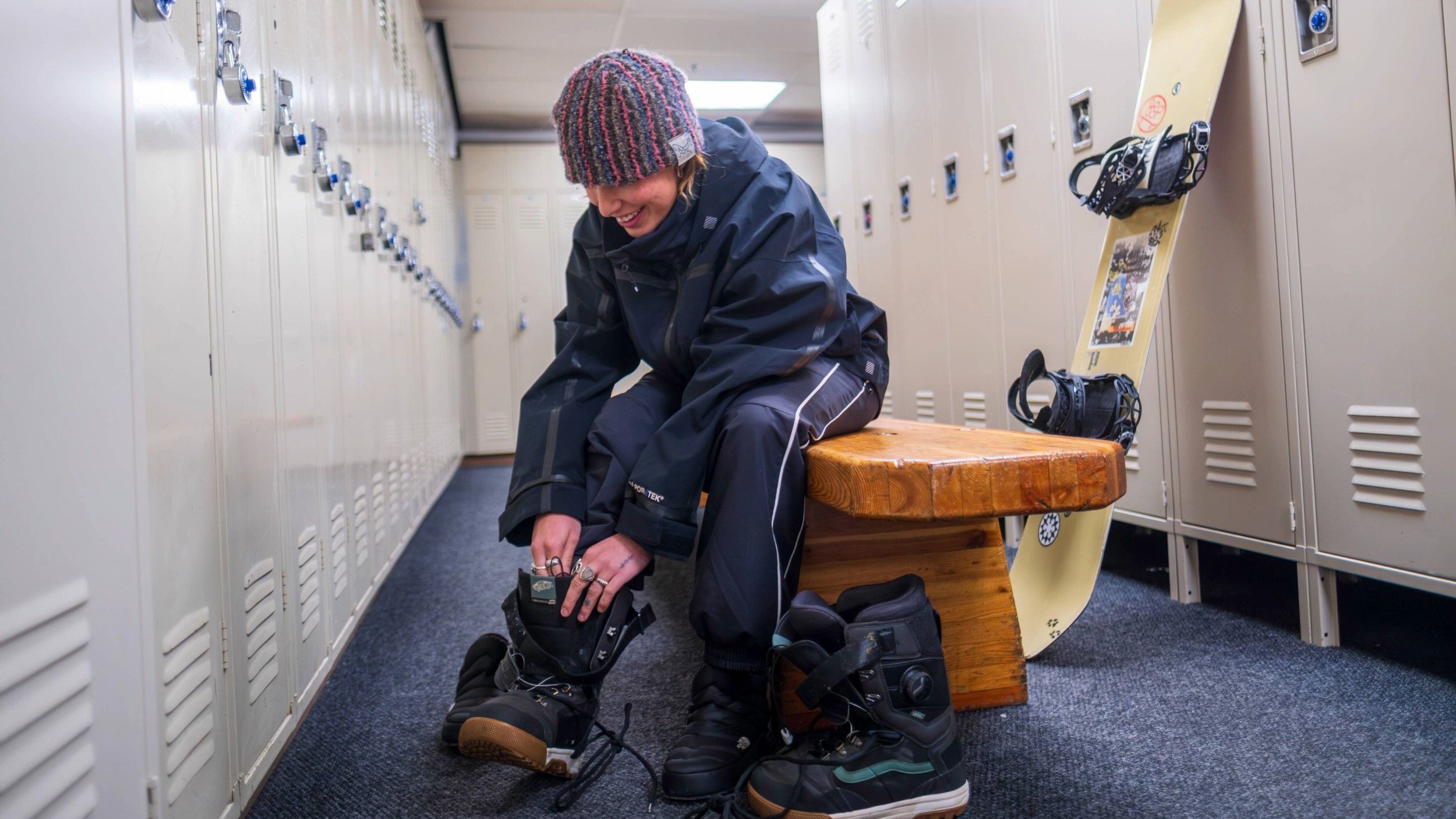 Seasonal lockers at Brighton Ski Resort