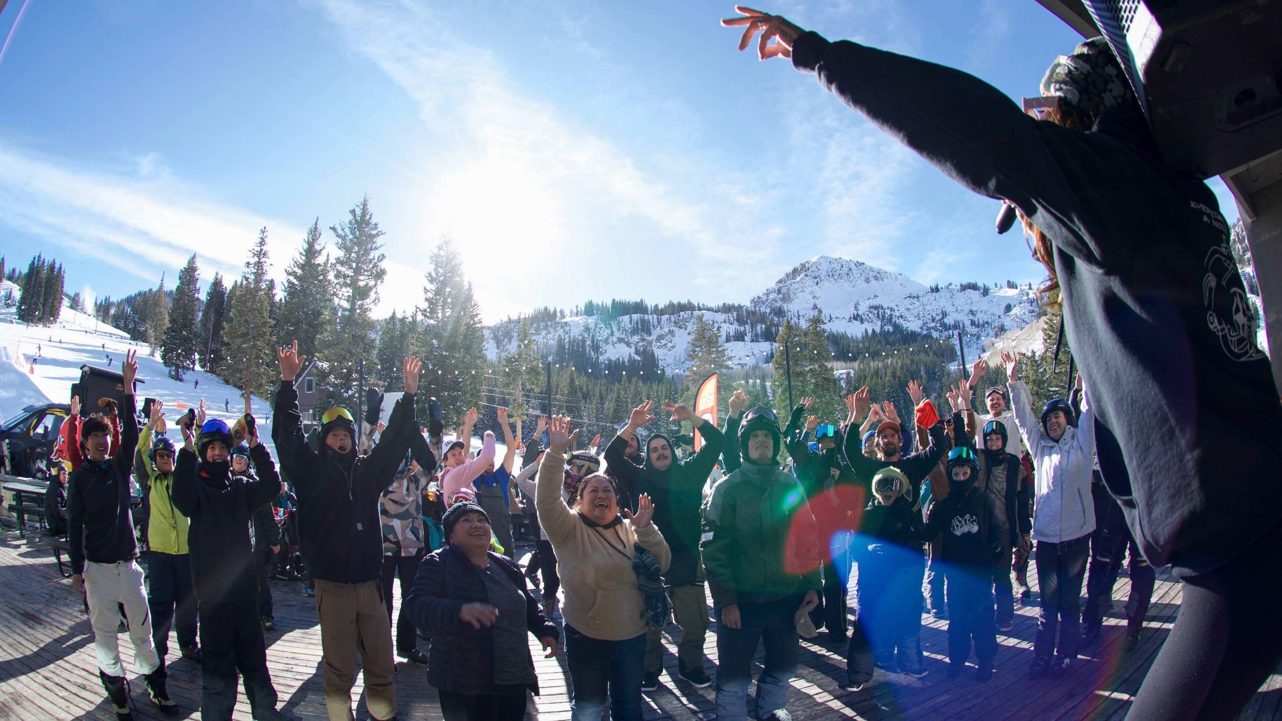 New Year's event at Brighton Ski Resort