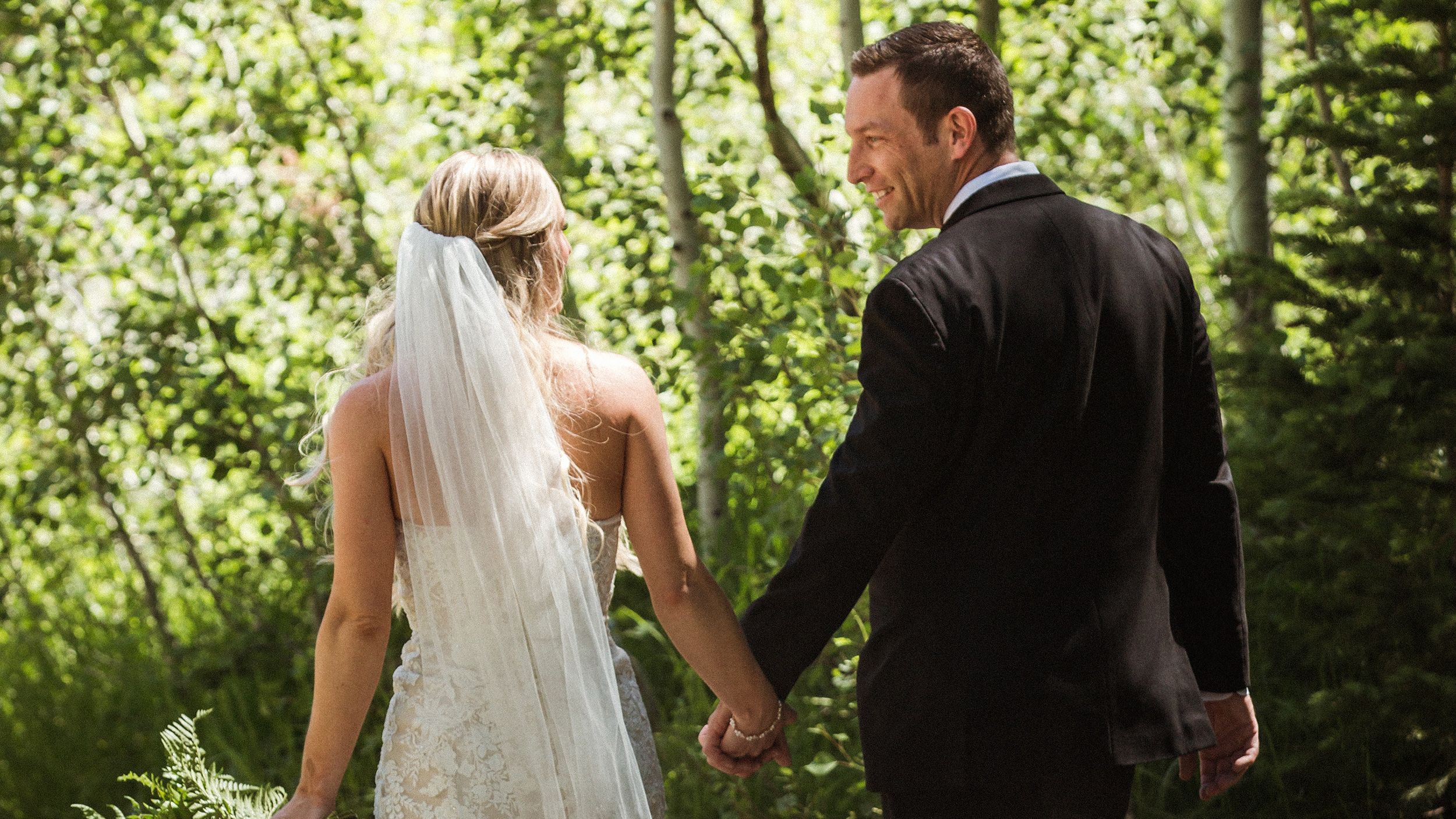 Married couple in the Wasatch at Brighton Resort