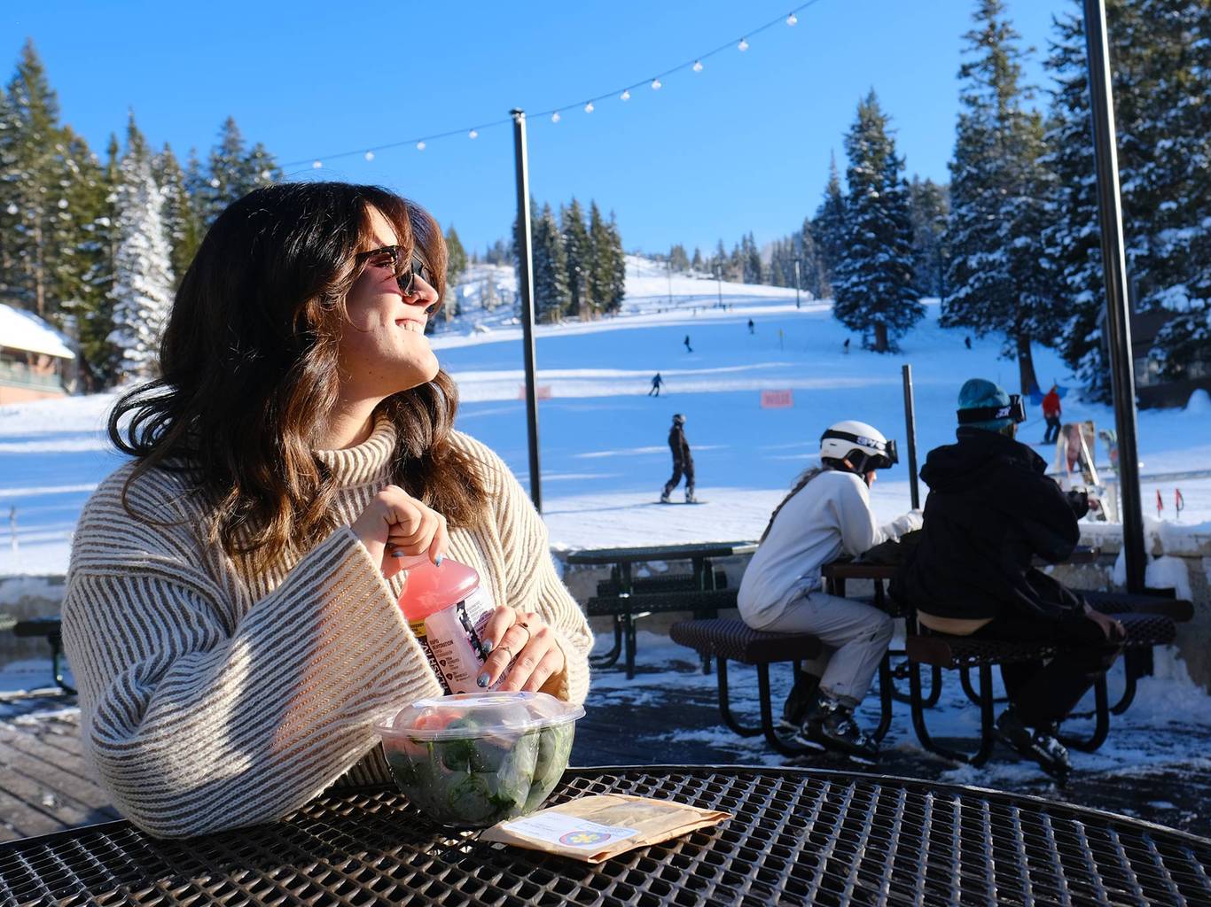 Grab and go at the Alpine Rose