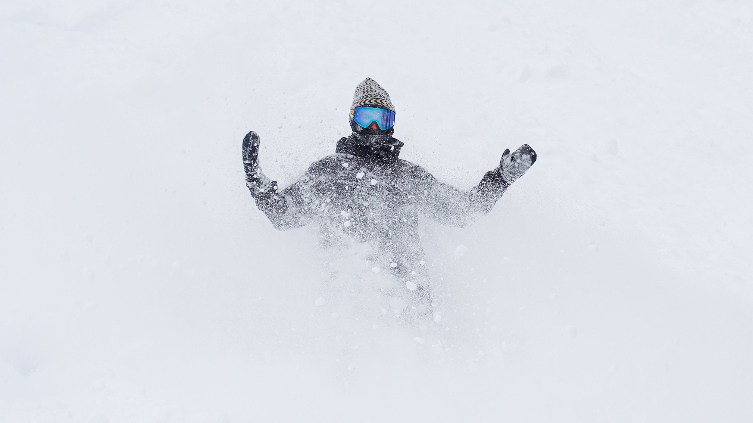 Powder day at Brighton Ski Resort