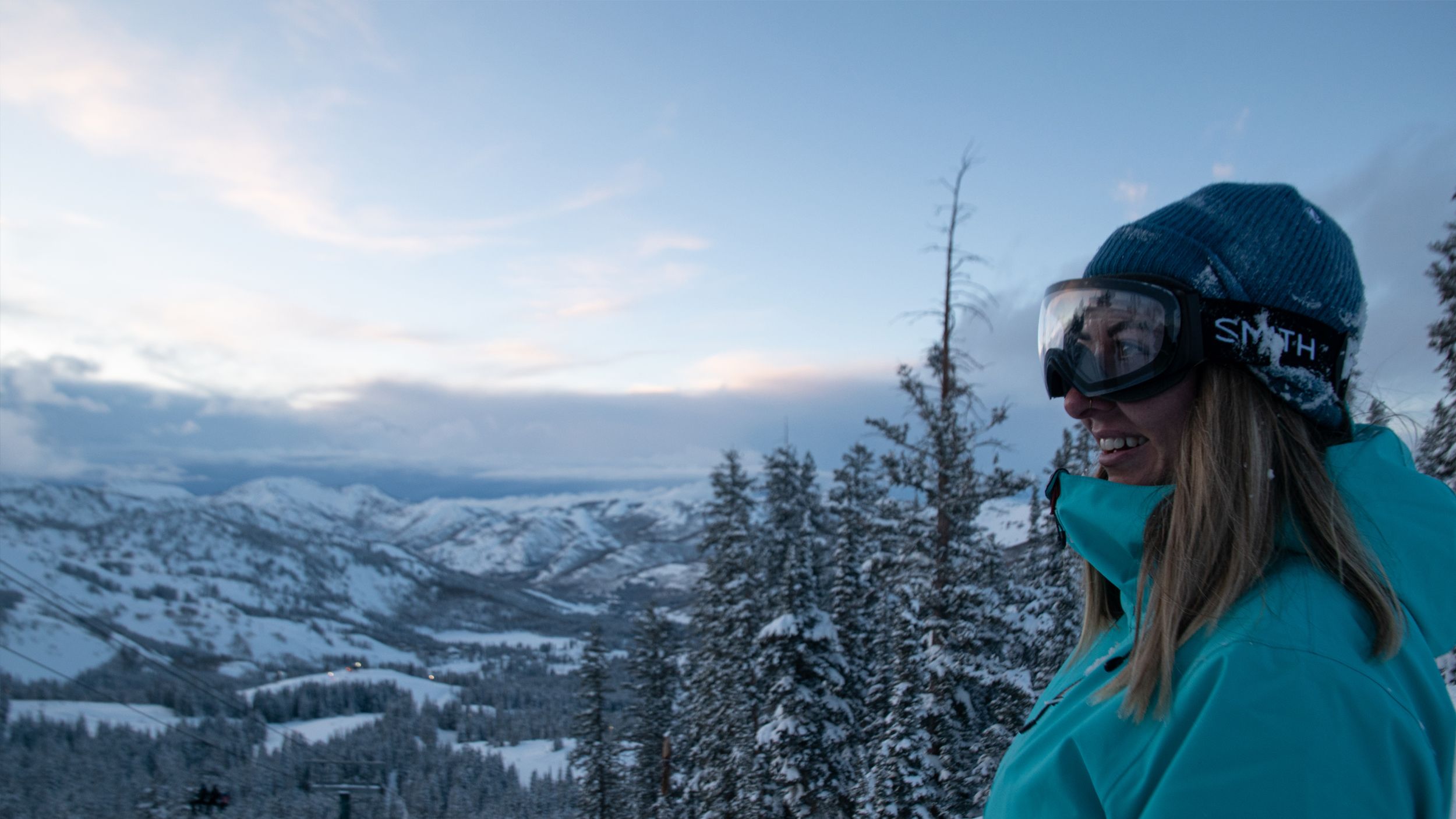 Scenic view during twilight riding