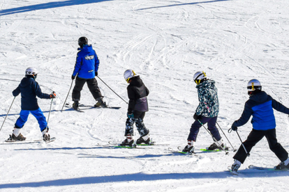 Instructor teaching high school aged youths