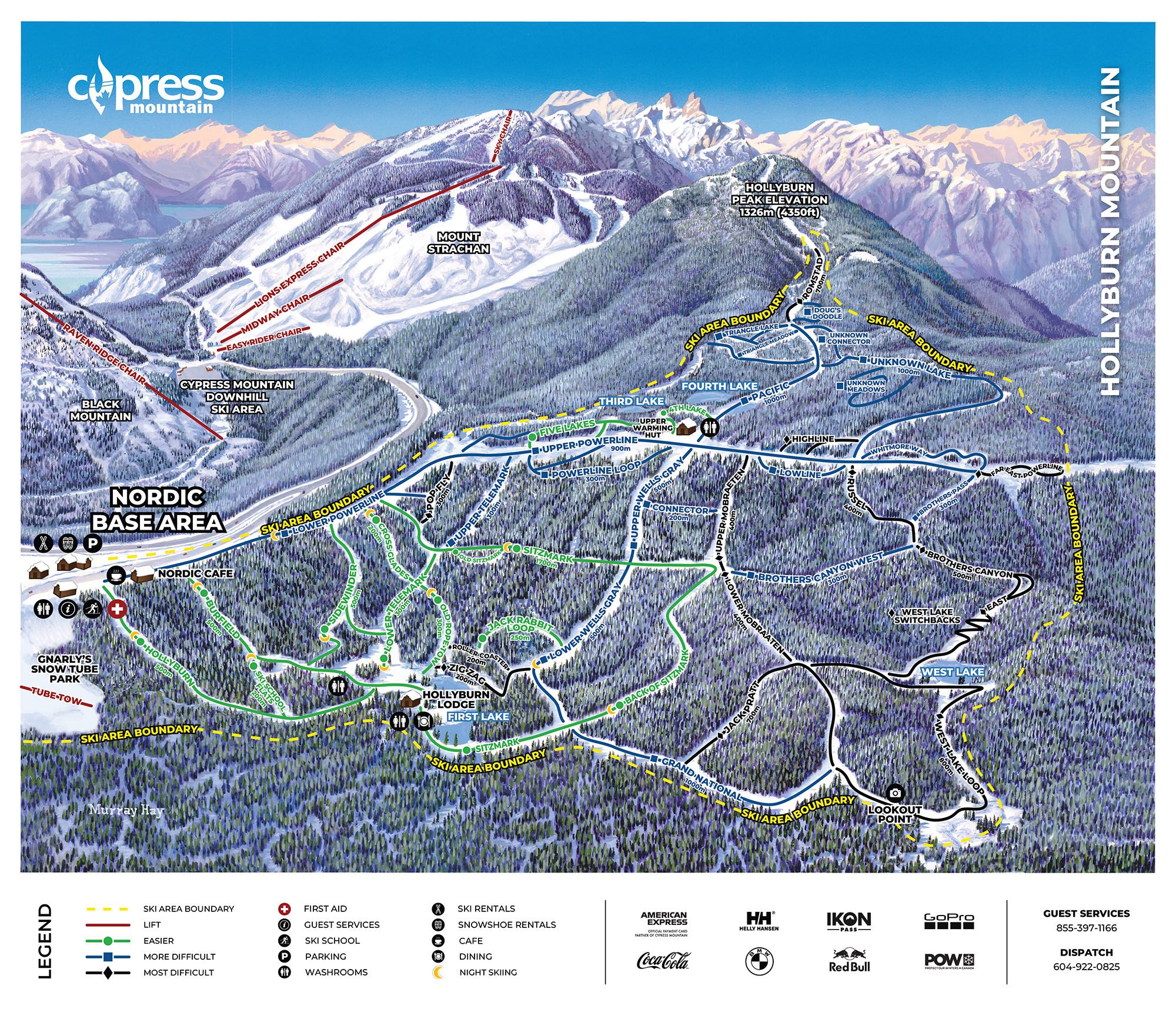 Cross Country Trail Map