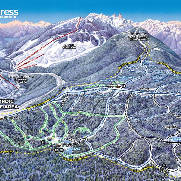 Cross Country Trail Map