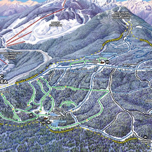 24/25 Nordic Cross Country Map