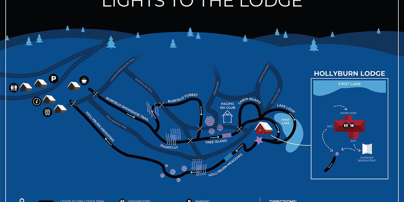 Lights to the Lodge Map 24/25