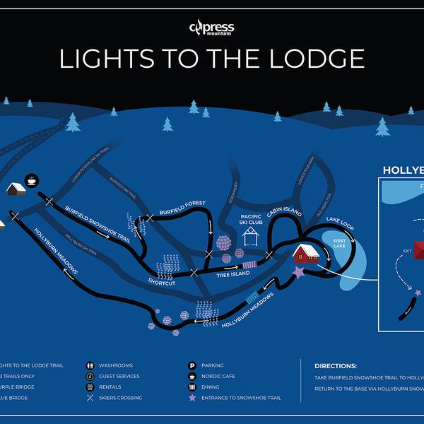 Lights to the Lodge Map 24/25