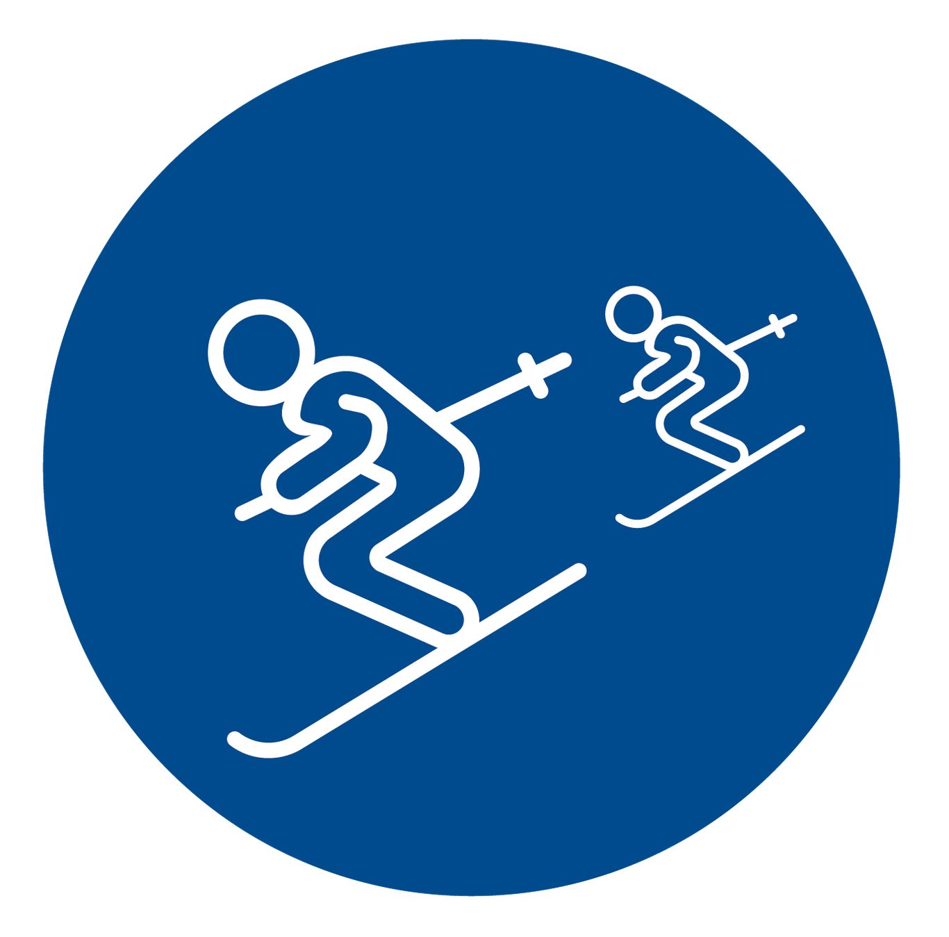 Downhill Ski Icon