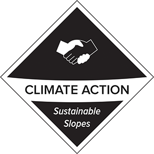 Climate Action Sustainable Slopes Icon