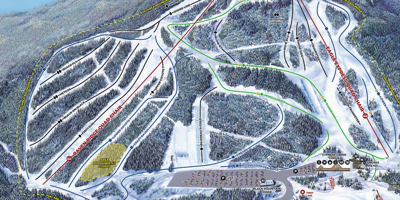 Cypress Trail Maps 2025 - Black Mountain