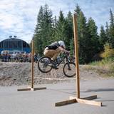 bunny hop contestant bike park rodeo