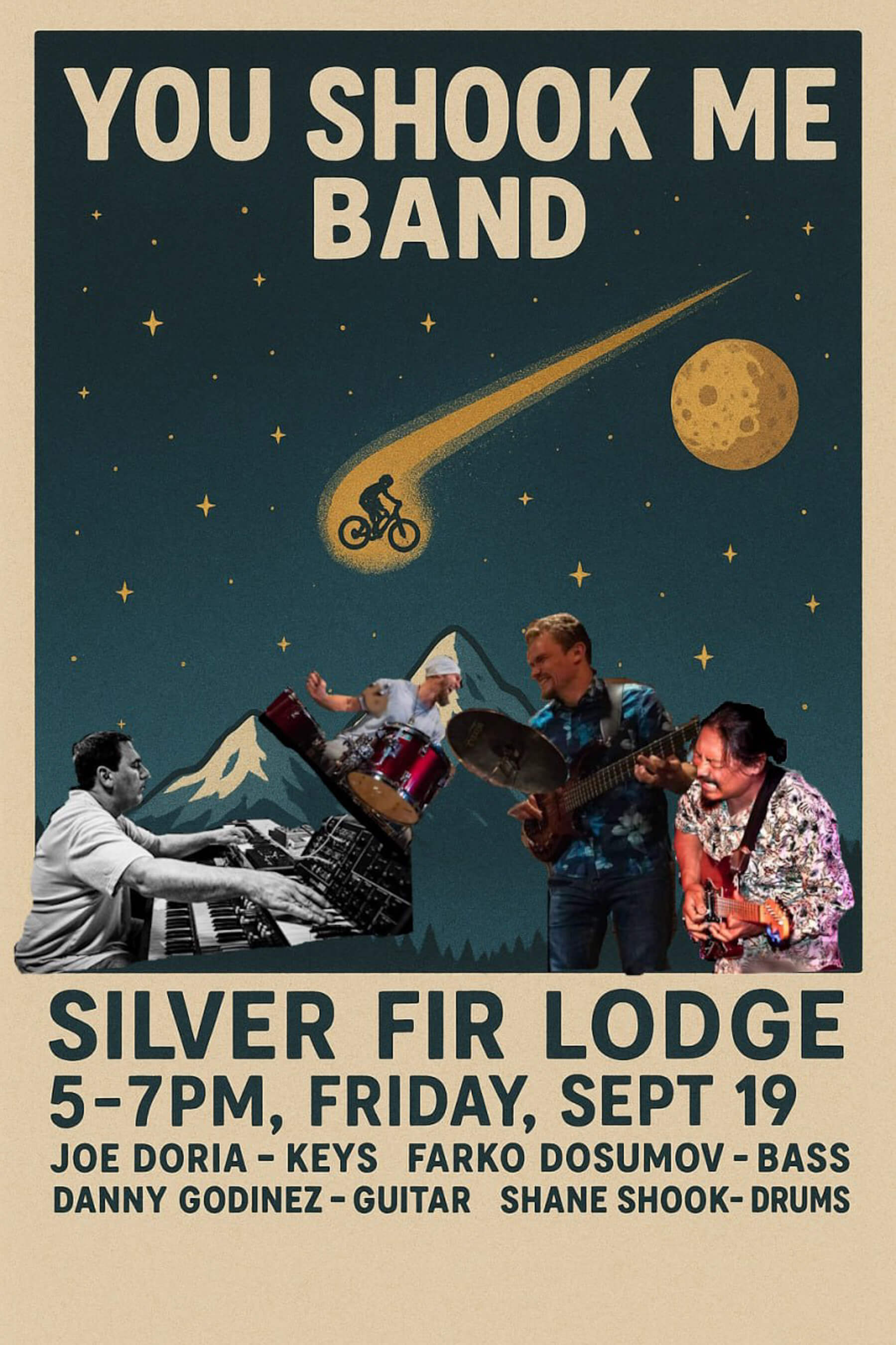 you shook me band artist profile