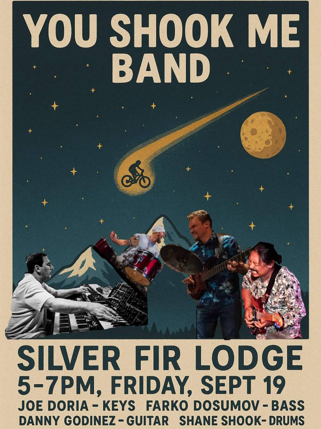 you shook me band artist profile