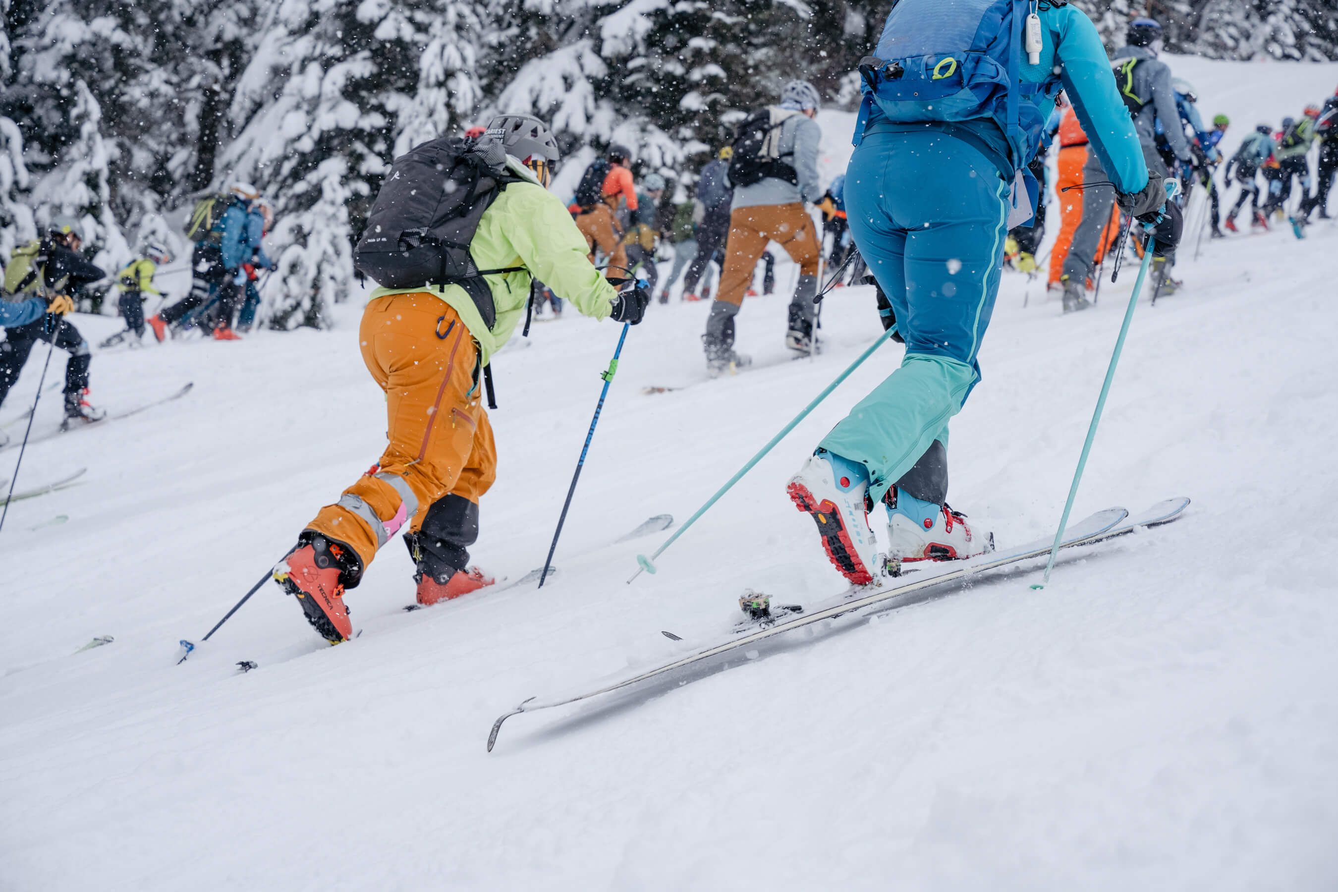 mass start of vertfest race