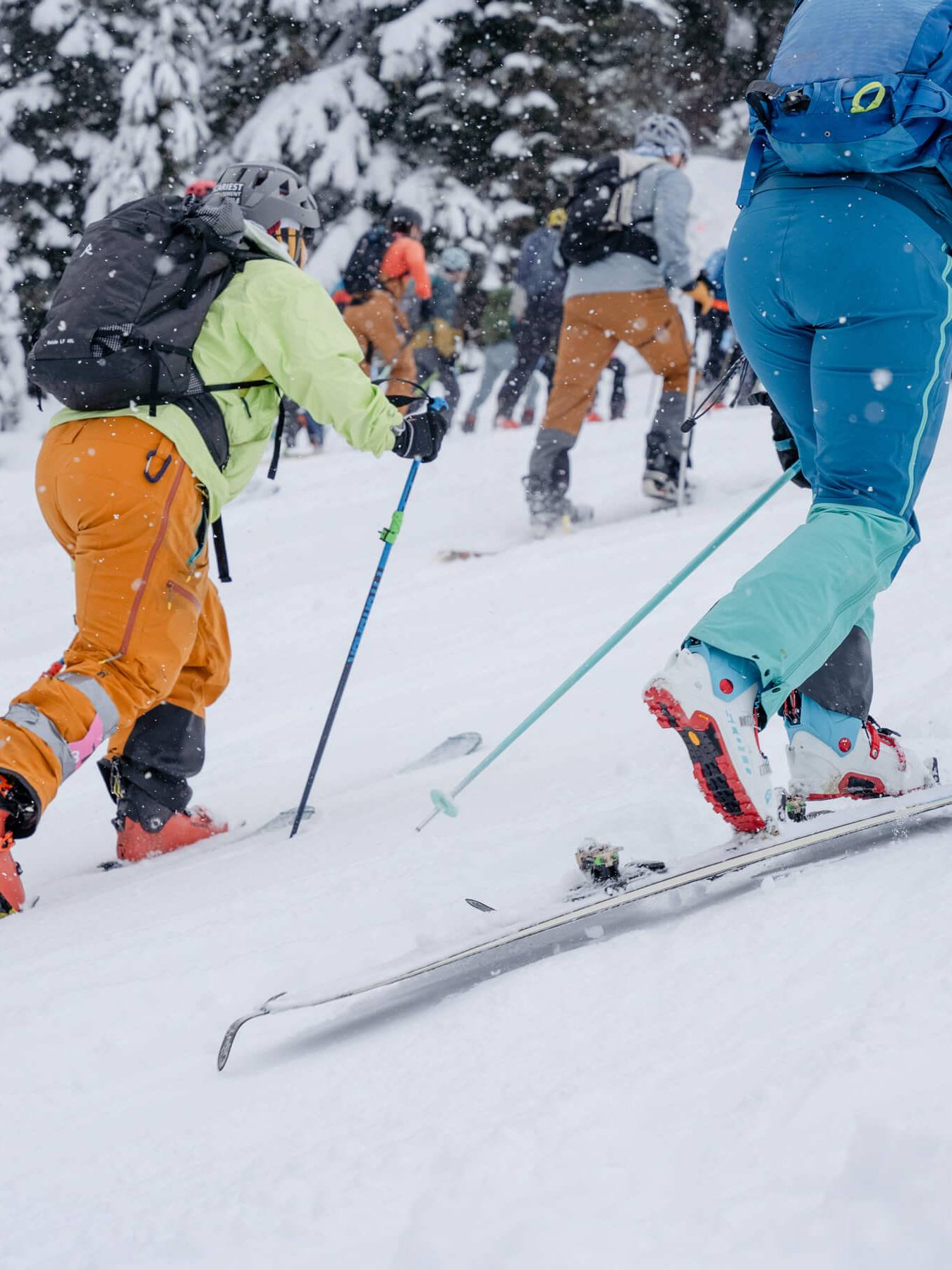 mass start of vertfest race