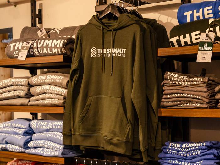 olive summit hoody