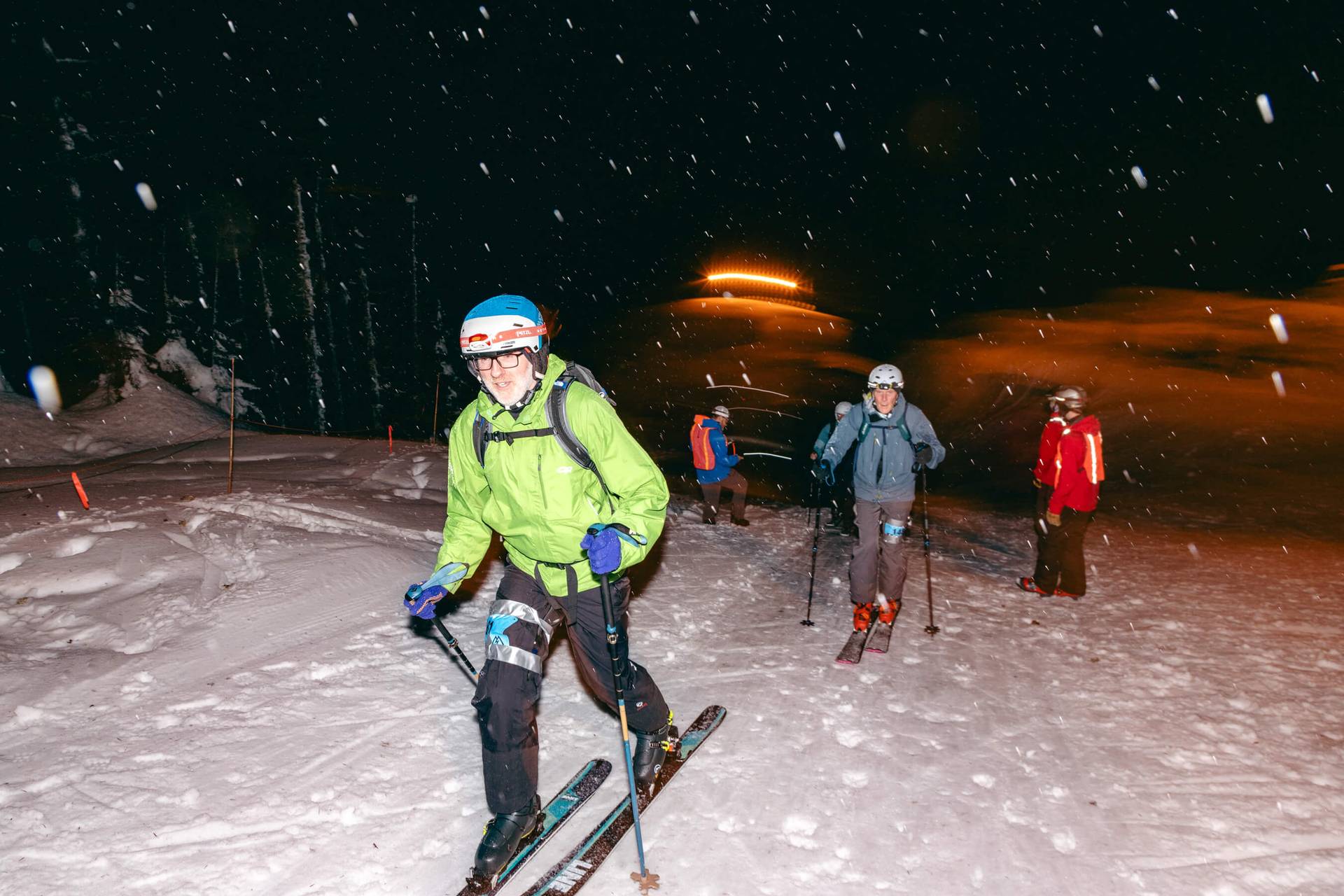 skimo racing at summit west