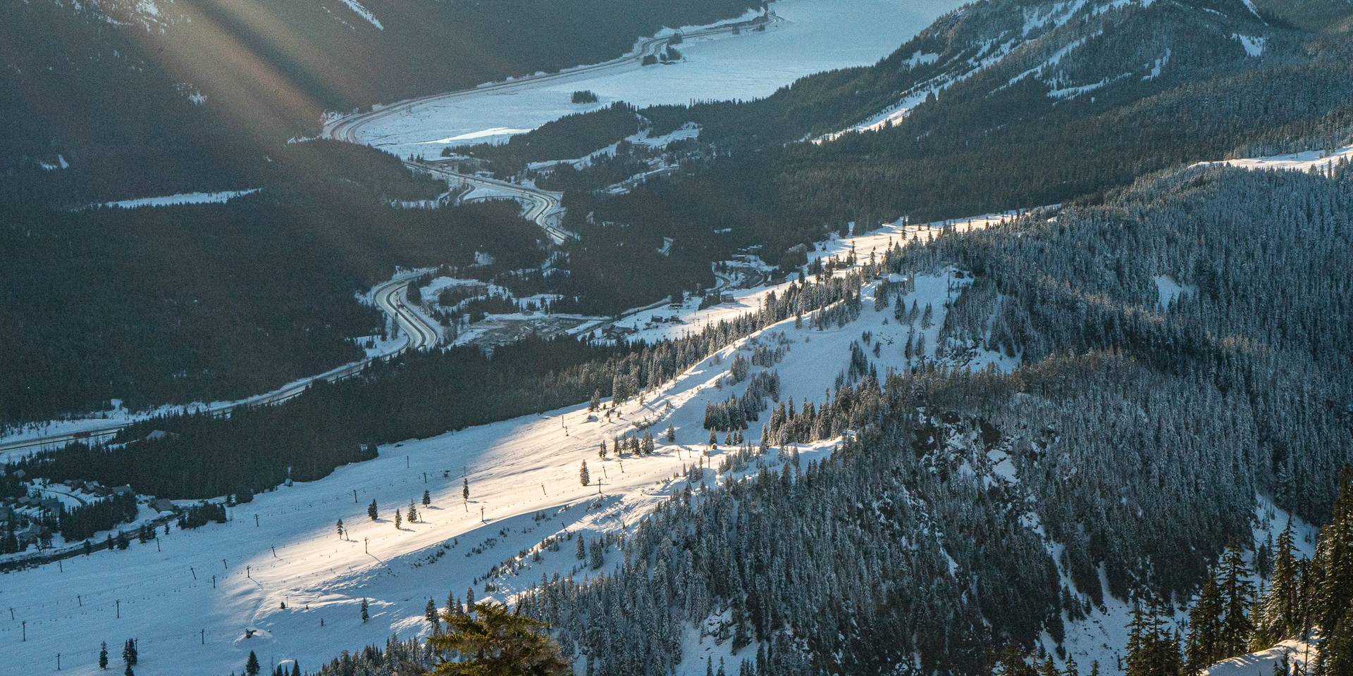 view of west from alpental