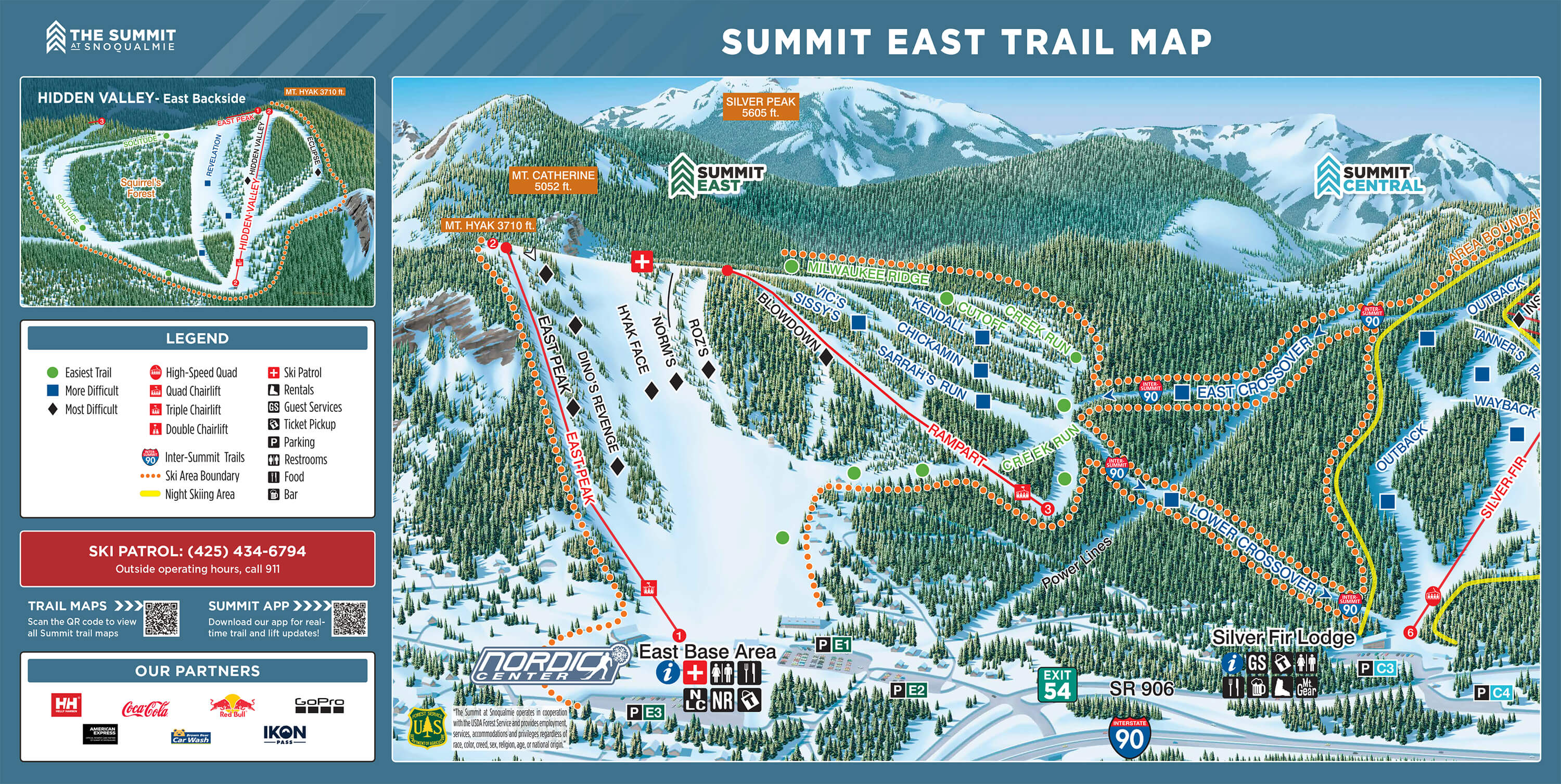 summit east trail map