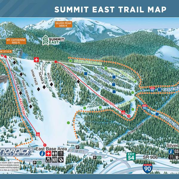 summit east trail map