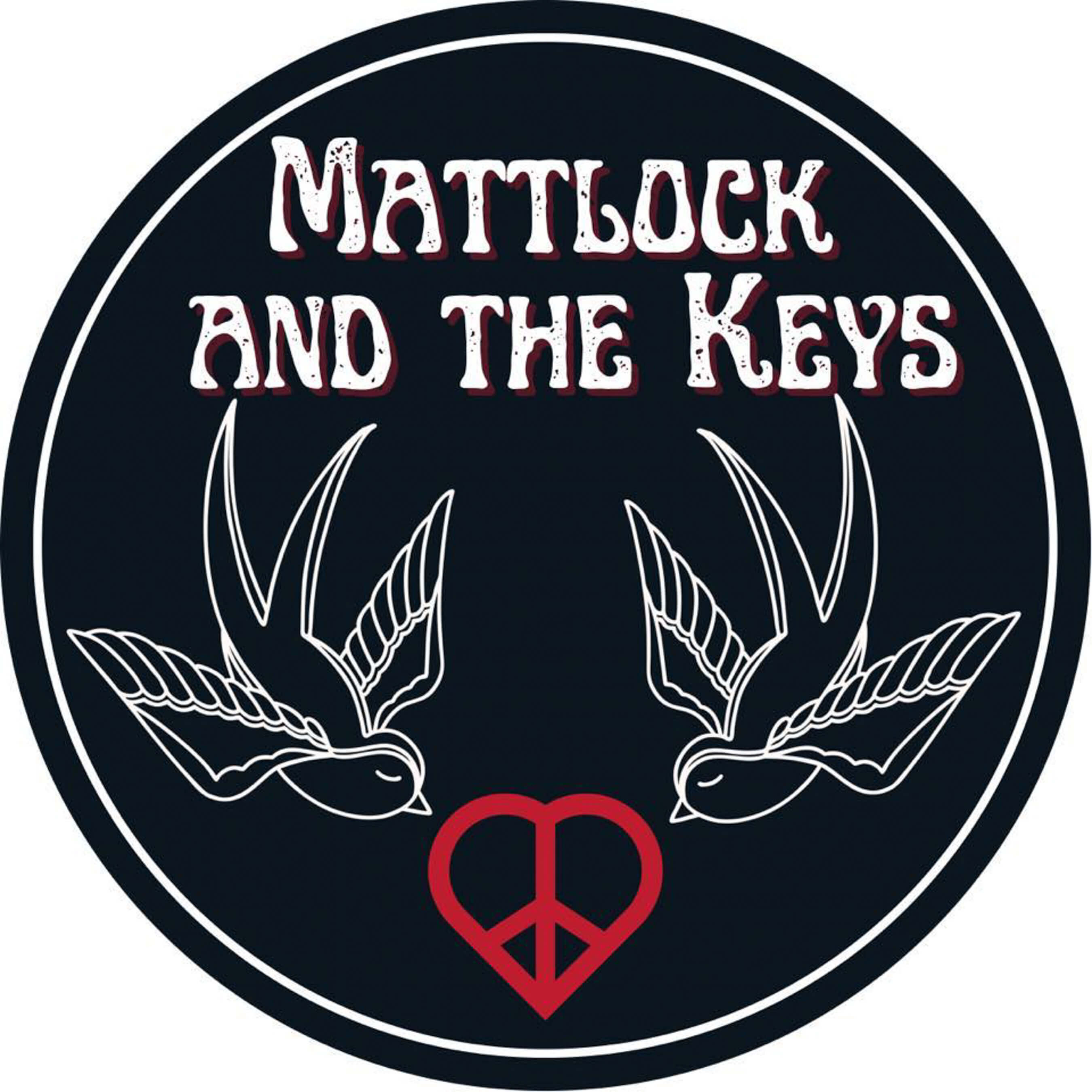 logo for local rock band Mattlock and the Keys