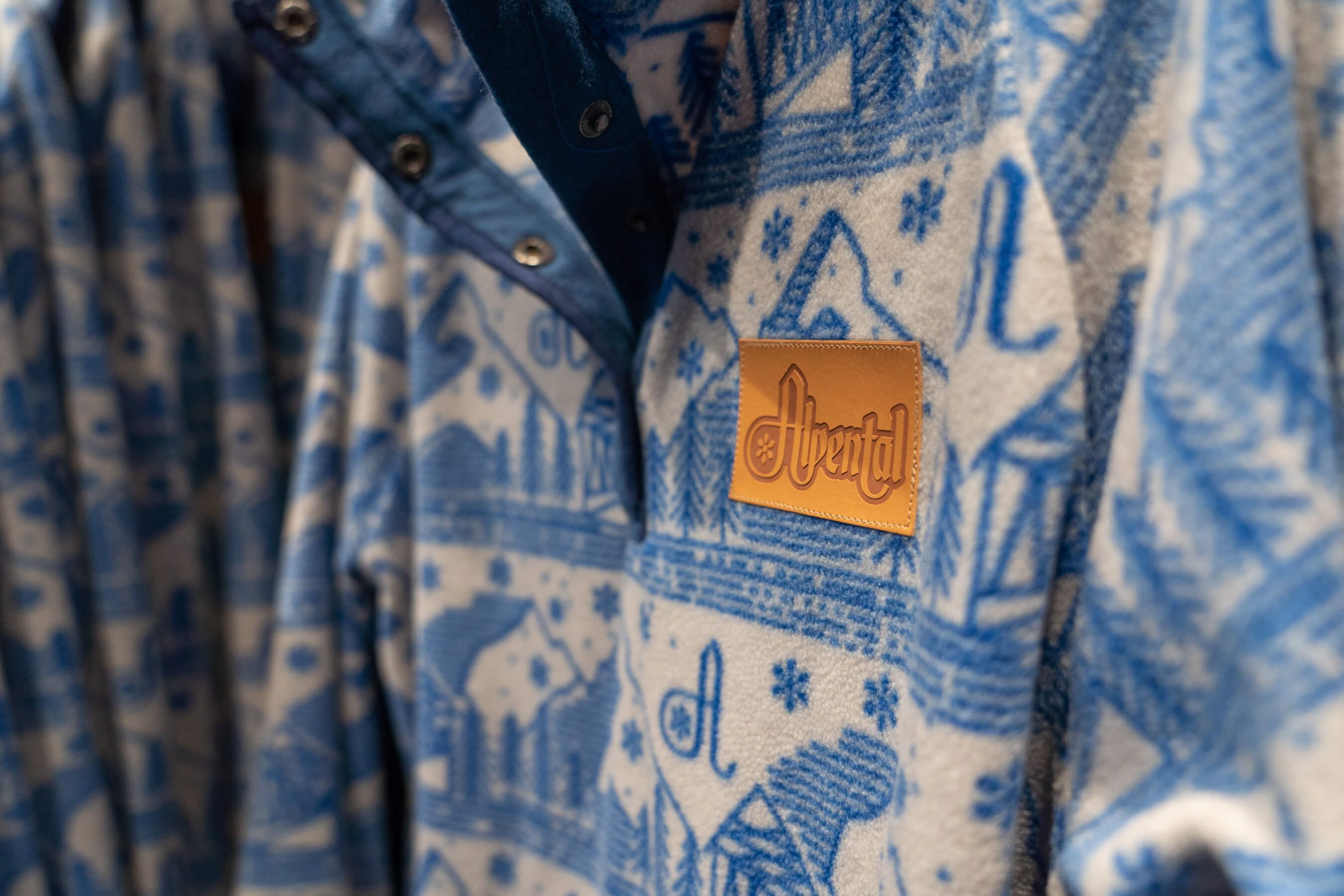 alpental pattern fleece