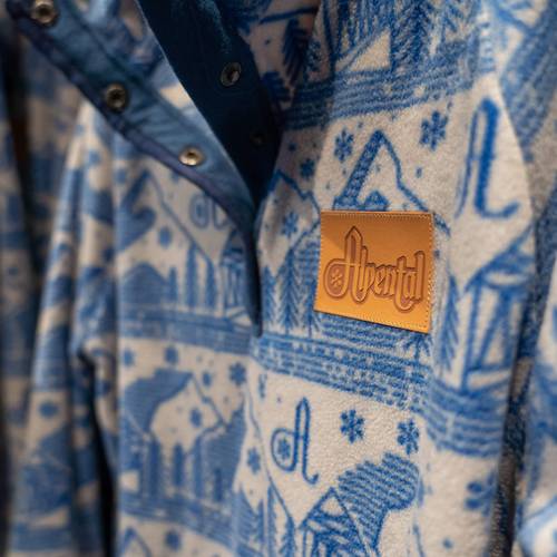alpental pattern fleece